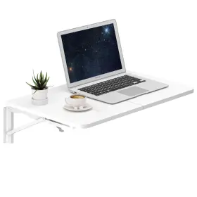 Rsw640 Teamix Wall Mounted Folding Table White Floating Desk For Small Spaces Laund