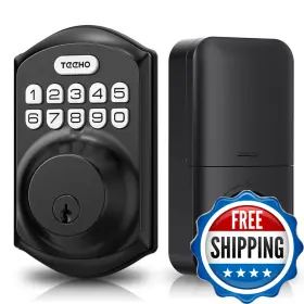 B09p56z4jc Teeho Te001 Keyless Entry Door Lock Keypad - Smart Deadbolt For Front