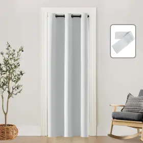 Kmlgw3480 Textile Soft Door Panel Curtain Privacy For Doorways Closet Alternative To Folding And B