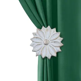 Thdchb0010 Thdc Wall Mounted Floral Curtain Holdbacks Pack Of 4 - Boho Flowery Curta Inch