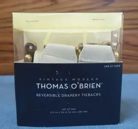 068070599 Thomas Obrien Oftbrien Decorative Reversible Drapery Tiebacks Set Of Two For Curtains