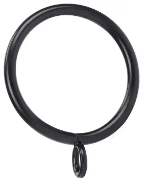 Thurder 791584746995 24 Pcs 1.5-inch Inner Diameter Curtain Rings With Eyelets Fits Up To 1 1/4- Inch