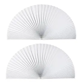 Tr-20210301113g Touri Arch Window Light Filtering Pleated Shade Blinds For Semi-circle