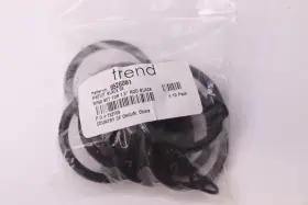 H4012t Trend 10-pk Drapery Hardware Binder Black 2-in X 1-1/2-in