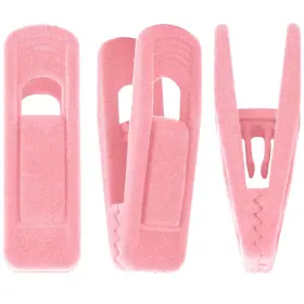 5841499980 Trgowaul Blush Pink Velvet Hangers Clips Pants Strong