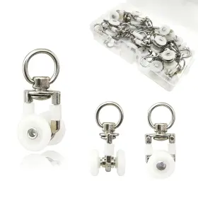 Tsbshum 762736195497 Tsbs 20 Pack Ceiling Curtain Rollers Sliding Track Gliders With Wheel Roller