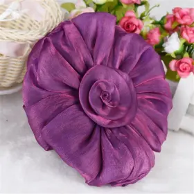 Turbokey 704619822090 Rose Flower Curtain Tieback 6.7 Inch Diameter Christmas Decorations 1 Pair Floral Ti