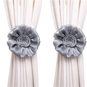 Turbokey 704619822113 Gray Large Curtain And Drapery Tassel Tiebacks Christmas Decor 1 Pair C