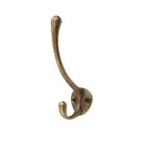 1112 Txinmin Home Gyg Gu 10 Pack Traditional Coat Hooks Antique Brass Heavy Duty Metal Decorat