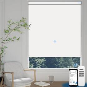 Uilvffo B0fxttvjbn Motorized Blinds With Remote Blackout Automatic For Windows Electric
