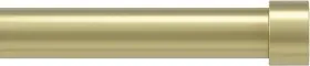 245973-104-rem Umbra Cappa Curtain Rod 1-inch Drapery Extends 33 To 66-inch Brass