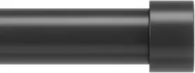 245976-111-rem Umbra Cappa Curtain Rod Includes 2 Matching Finials 66 To 120-inch Black