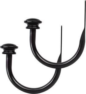 Us 313018083034 Curtain Holdbacks 2 Pack Decorative Window Drapery Tiebacks For Wall With Small