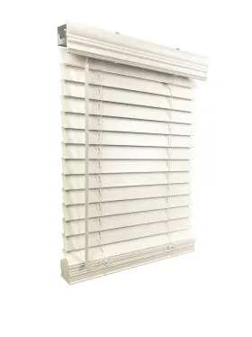 Clf0105160600 Us Window And Floor 2 Inch Faux Wood 51.75 W X 60 H Inside Mount Cordless Bl