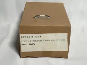 3220mp Ust 500 Pack 1-3/8 Inch Heavy Duty Drapery Curtain Pin On Hooks Window Drape