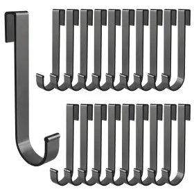 Xq0012 Uvkdeenk 20 Pcs J Grid Wall Picture Hooks Hanging Sink Aluminum Pot Racks