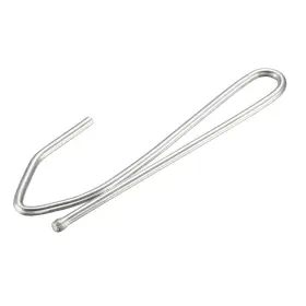 Uxcell 784958388594 60pcs Curtain Hooks Pin-on Drapery Hook Zinc Plating Long Shanks 2.7 Inch