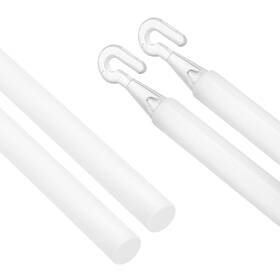 Uxcell A24121600ux0094 2pcs 35 Inch Blinds Wand Replacement 35.04 Inches X 0.39 White