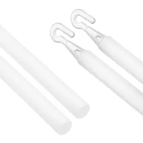 A24121600ux0094 Uxcell 2pcs 35 Inch Blinds Wand Replacement 35.04 Inches X 0.39 White