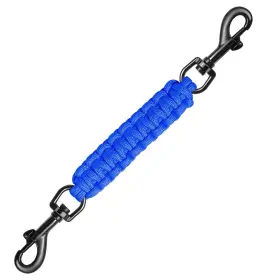 Vaannqouu 797999275105 Dog Collar Safety Clip With Dual Clasps Handmade Backup Strap For