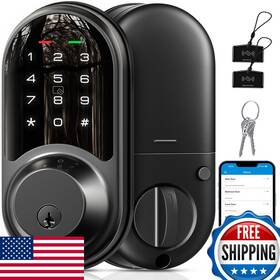 Veise B0bl7bn1fk Rz06 Smart Lock For Front Door App Control Keyless Entry Electronic