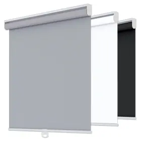 Velaform 34× 72-g Grey Cordless Roller Shades Room Darkening And Uv Protection 34 Inch W X 72