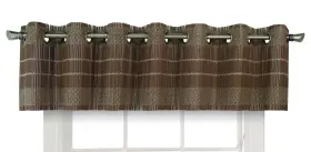 Bpu147212-12 Versailles Home Fashions Bamboo Wood Valance With Grommets 72 Inch