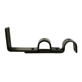 Udb01-90 Versailles Double Strong Hold Wall Brackets Projection Pair Black