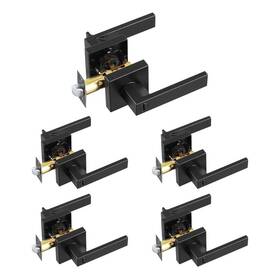 Vevor B0cs5sq3vv Privacy Door Handle 5-pack Matte Black Interior Lever Left Or Right