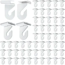 Us-vicenpal-3593 Vicenpal 200 Pair Drop Ceiling Hooks Bulk For Classrooms Hanging Metal Suspe