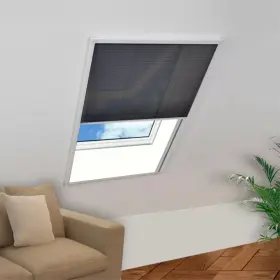 142610 Vidaxl Plisse Insect Screen For Windows Aluminum 23.6 Inch X31.5