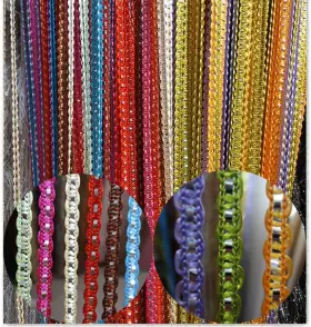 Vidillo 669591506317 Door String Curtain Wall Panel Fringe Window Room Divider Blind Home Patio