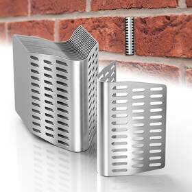 Viewkurm B0gc2hnblt 20 Pcs Weep Hole Covers For Brick Walls Stainless Steel Holes Cover Bric