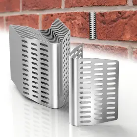 B0gc2hnblt Viewkurm 20 Pcs Weep Hole Covers For Brick Walls Stainless Steel Holes Cover Bric