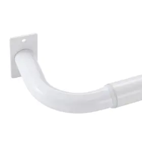 Ds-a151 Vimayta Curtain Rods For Windows 84 To 120 Inches 1 Inch Diameter Metal Wrap Around