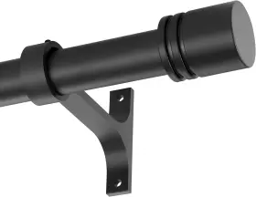 Ds-a223 Vimayta Curtain Rods For Windows 28 To 150 Inches Inch -150 Matte Black