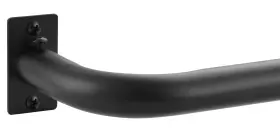 Taimei19035 Vimayta Curtain Rods For Windows 48 To 84 Inches 1 Inch Diameter Metal Wrap Around W