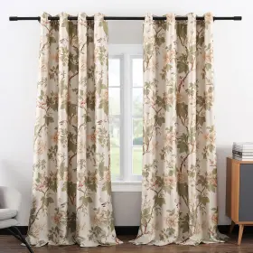 005clt006c2s5296 Vogol Curtains 96 Inches Long Thermal Insulated Print For Bedroom/li