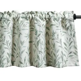 Yy007cmbcy3392c2s5218 Vogol Curtain Valances Leaves Meticulous Printed Window Curtains For Kitchen