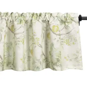 Yy007cmbq66303-2s5218 Vogol Floral Printed Curtain Valance Fresh Blossoms Small Curtains For Liv Inch
