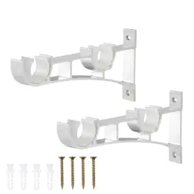 V1825491keegz7z Vosarea Curtain Rods For Grommet Curtains Anti-skid Bracket Interior Decor