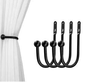 Vrss 614409486220 Wall Mount Curtain Tiebacks Drapery Holdbacks Holdback Hooks Simple S