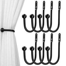 Vrss Ct024/025/051/052 Wall Mount Curtain Tiebacks Drapery Holdbacks Holdback Hooks 6 Inch
