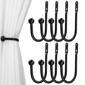 Ct024 Vrss Ct024/025/051/052 Wall Mount Curtain Tiebacks Drapery Holdbacks Holdback Hooks 6 Inch