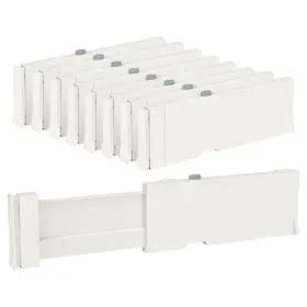 Svm0402008 Vtopmart Drawer Dividers For Clothes 8 Pack Adjustable 4 Inch High Exp... Fast Ship