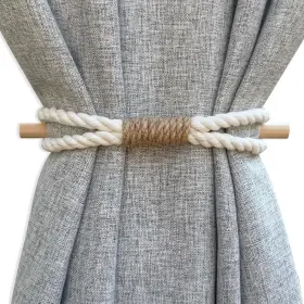 Warmtone 313048219243 Curtain Tiebacks Rustic Holdbacks For Drapes Farmhouse Tie Backs Curtains