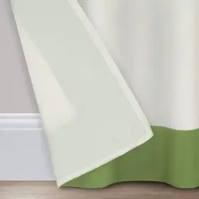 Waverly 081806675791 Sun N Shade Hampton Border Indoor/outdoor Grommet Green 52x108