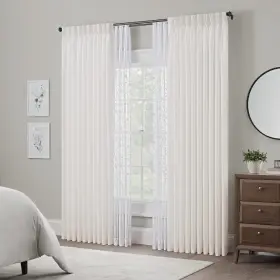 22716801583 Waverly Serendipity 10 Pinch Pleat Light Filtering Rod Pocket Window Curtain