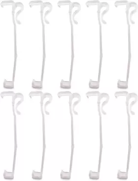 8541877609 Wb Amazing Drapery Hardware 3.5 Inch Clear Valance Clips For Top Blind Brands And Win