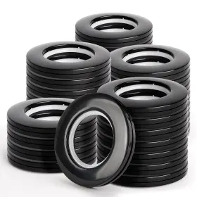 Wcic210120250246 Wcic 32pcs Curtain Grommets - Round Plastic Eyelet Rings Inner Diameter 1-9/16 Inch